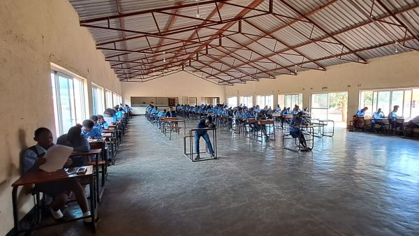 Exams in der Multi Purpose Hall.