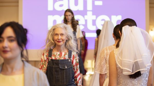Nähwerk IDM am Mode-Salon Laufmeter in Bern April 2026 mit ihrer Brautmode bzw. Hochzeitskollektion