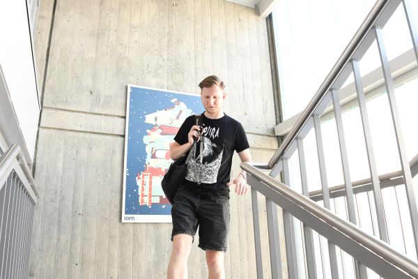 Fabian, Lernender im Zentrum, BM 2 im Teilzeit-Modell, Berufsbildungszentrum IDM